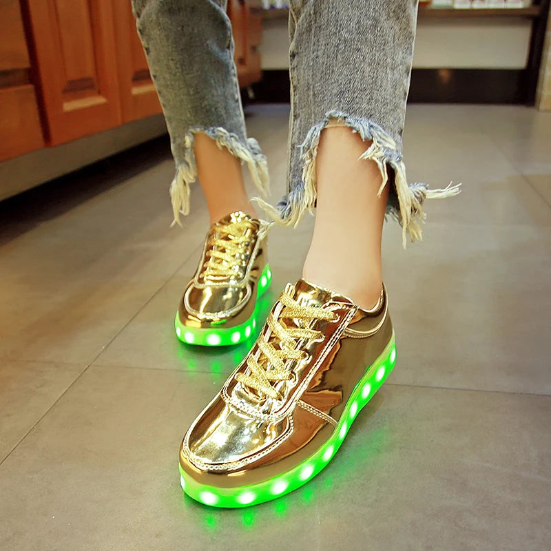 RayZing Led Shoes for Unisex Light Up Casual Sneakers men Adults Outdoor Glowing zapatillas deportivas Zapatos Hombre mujer