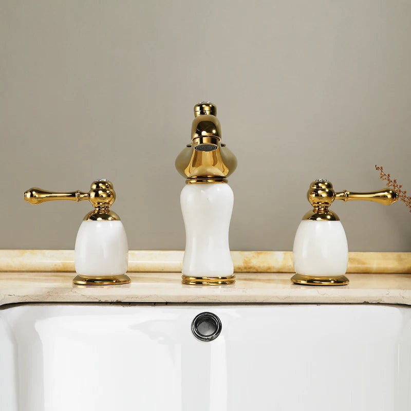 Sink Faucet Gold Finish