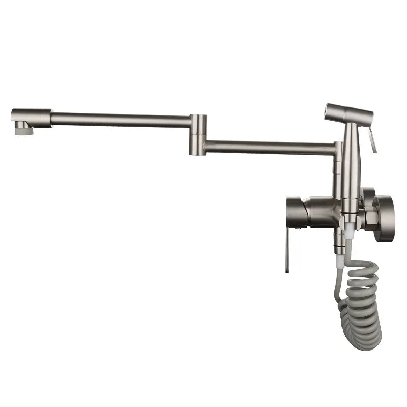 Kitchen Faucet With Spray Gun