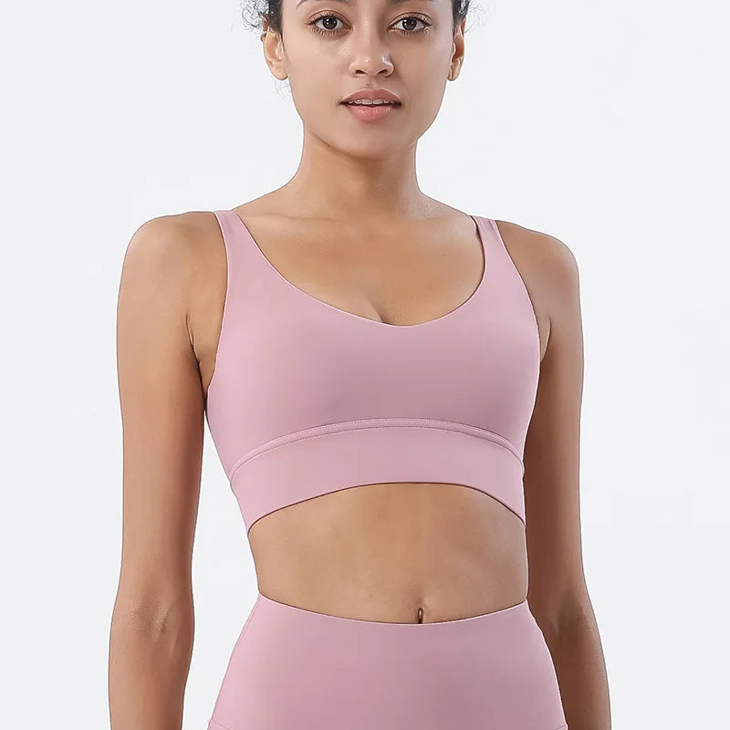 Nylon Yoga Bra Top