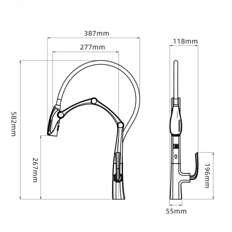 Digital Display Intelligent Water Tap