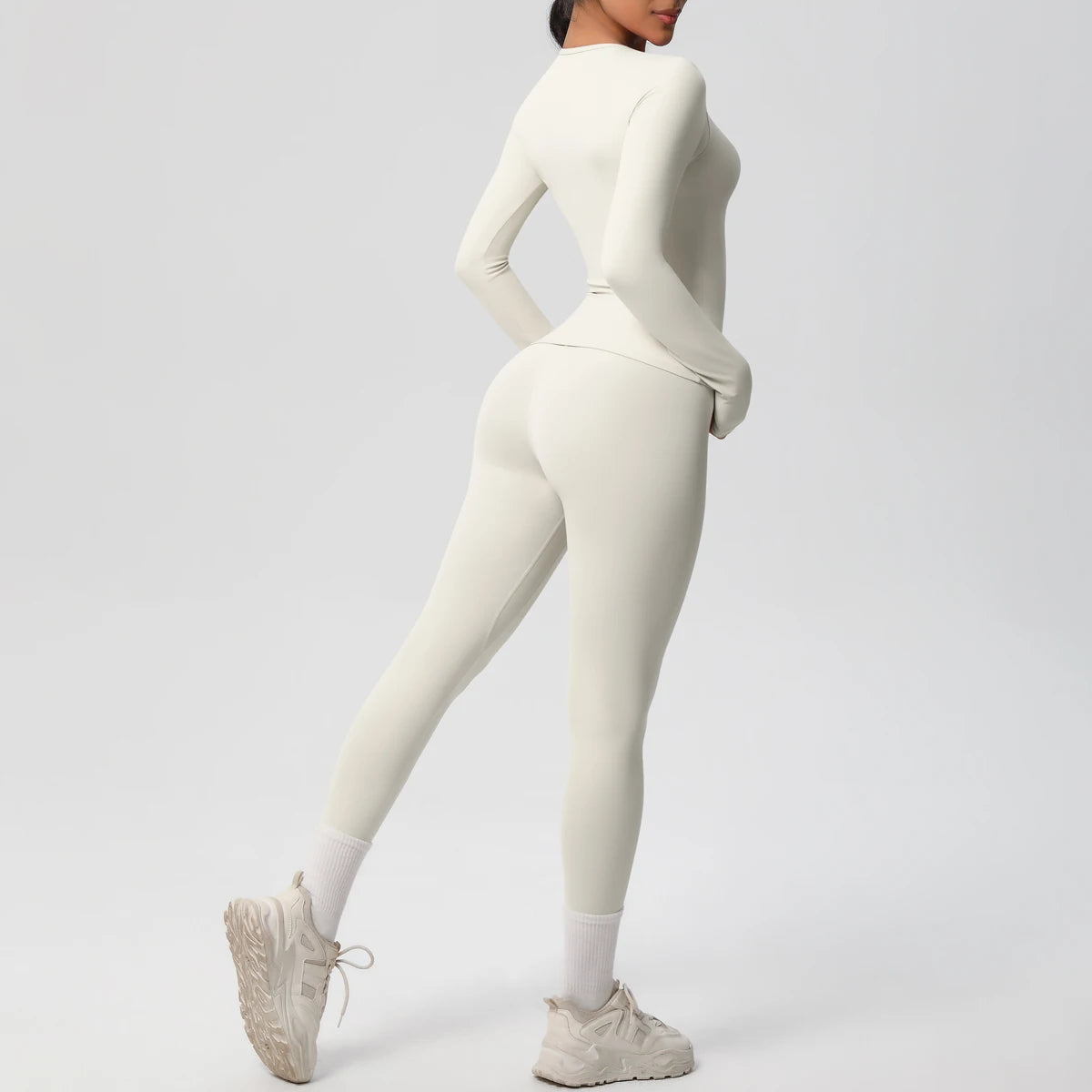 Quick-Drying Gym Leggings Set Workout Dry Fit
