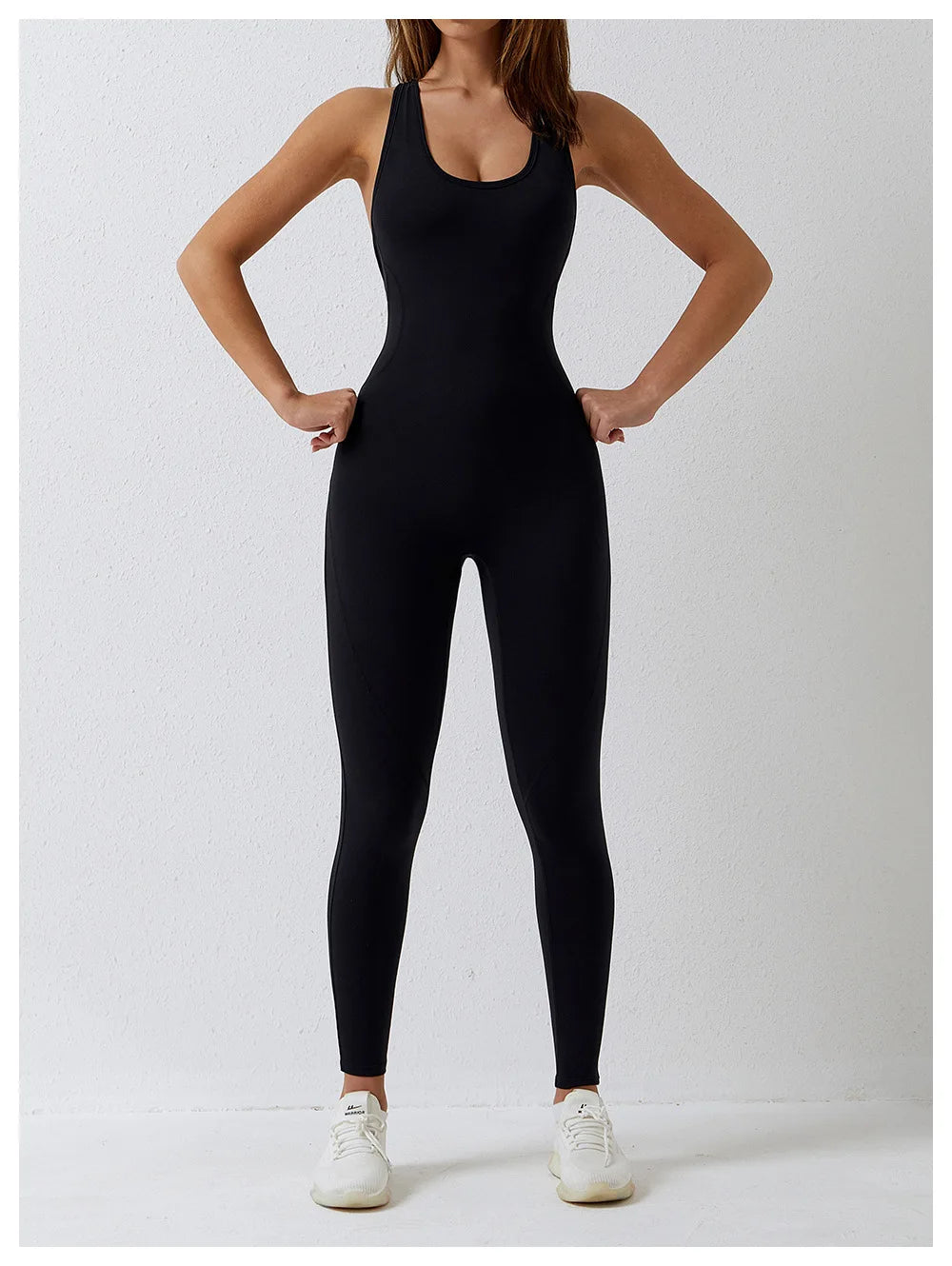 One-Piece Seamless Yoga Suit Fitness Workout Set