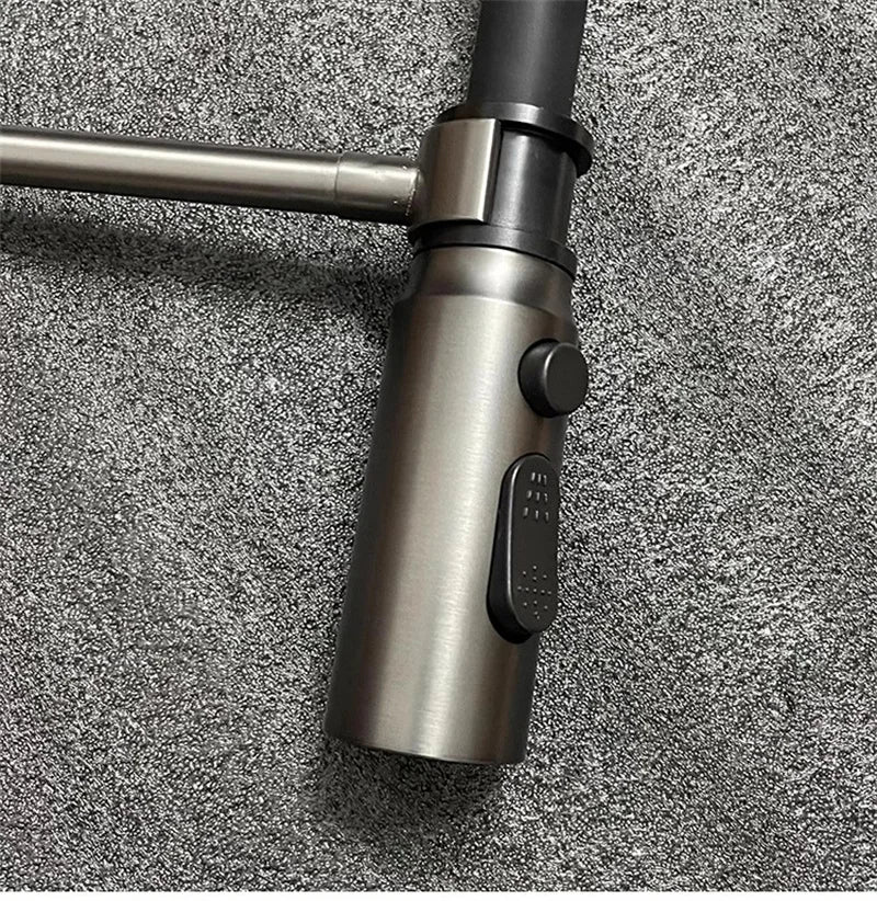 Gun Grey Kitchen Mixer Tap