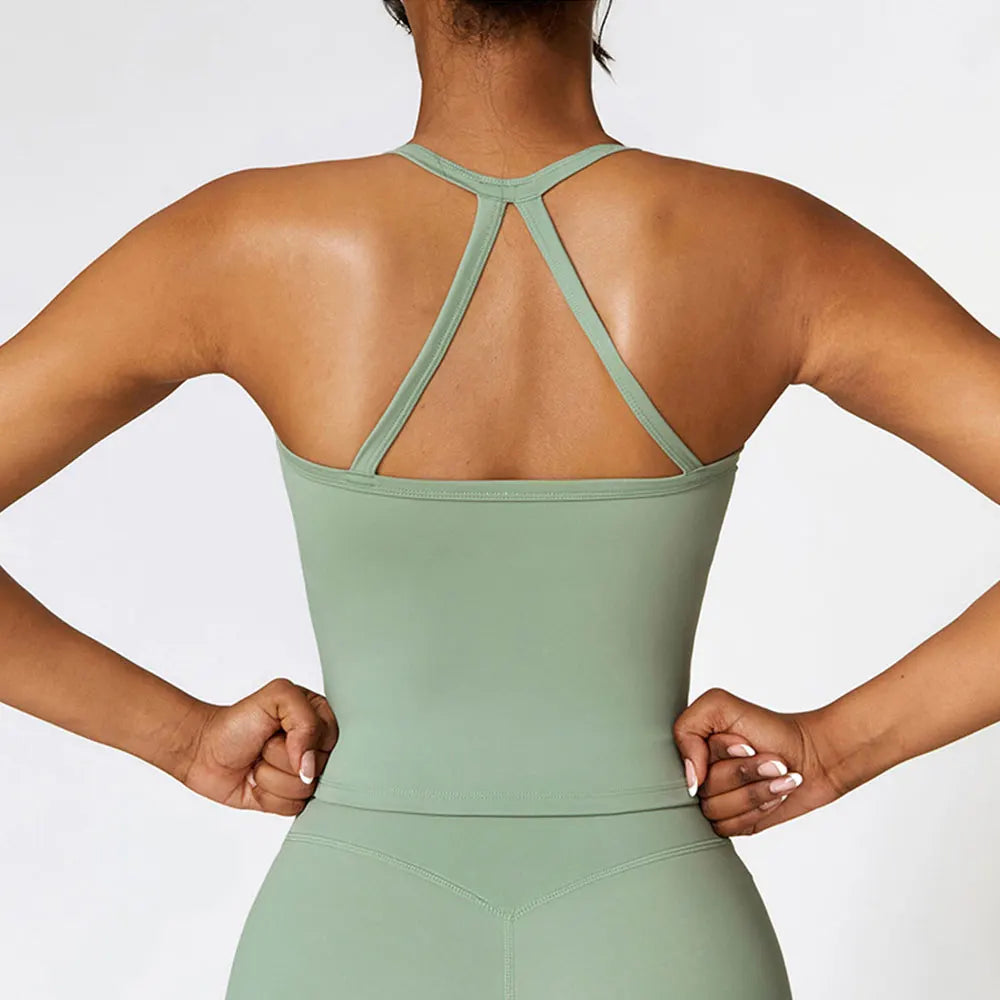 Cross Back Yoga Sports Bra