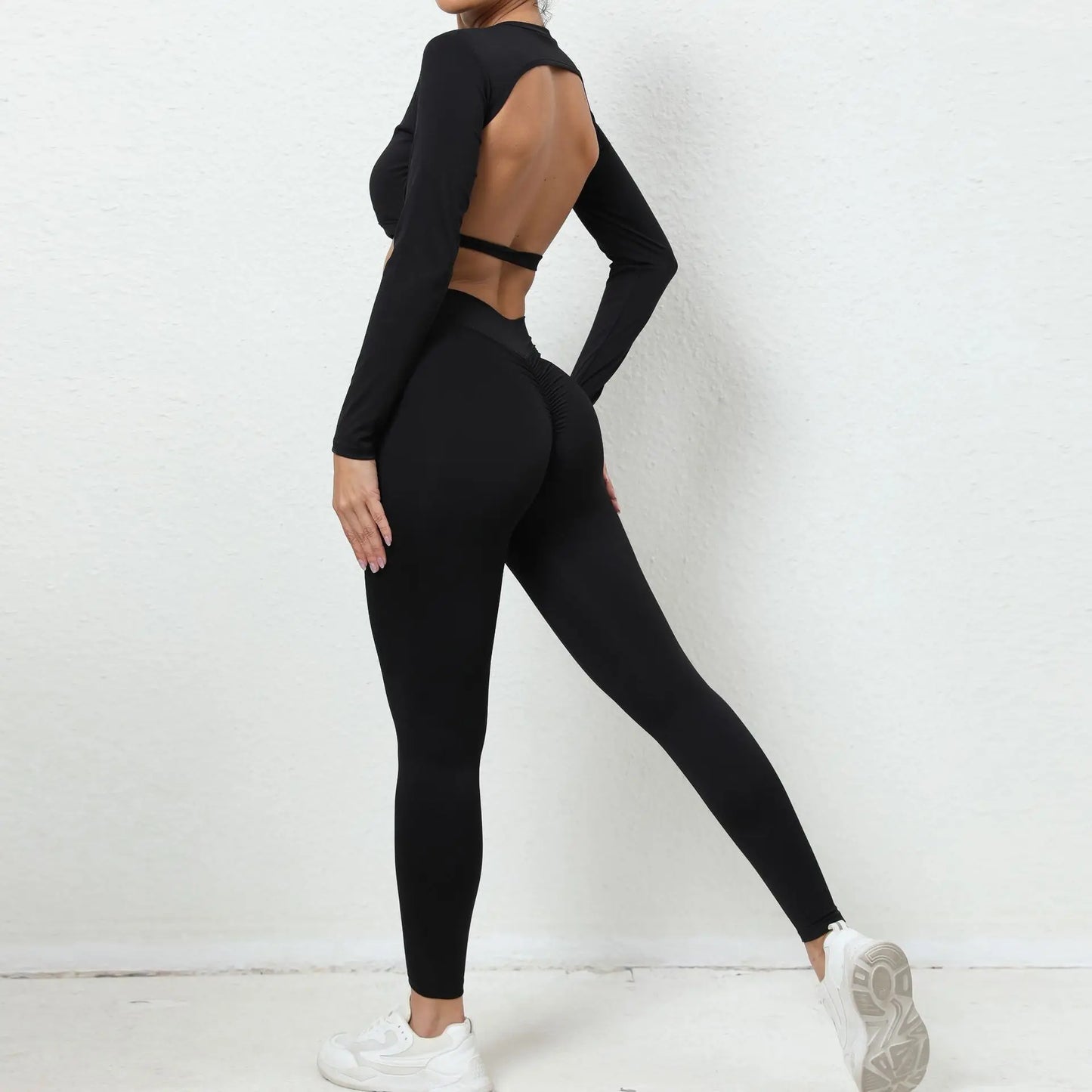 2PCS Yoga Suit Sports Set Women Clothes Gym Set