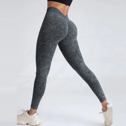 Women V Back Leggings