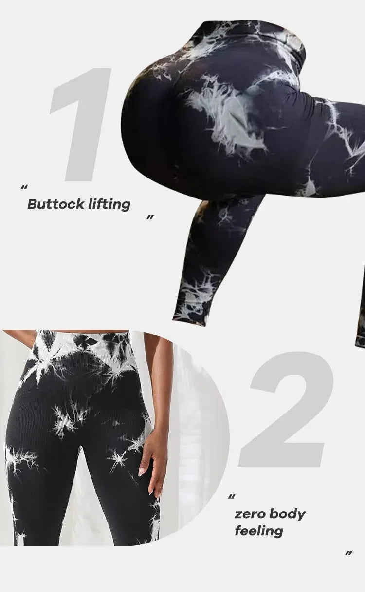 Tie Dye Yoga Leggings