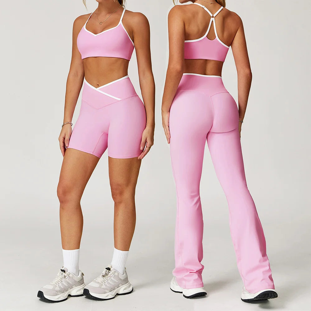 Yoga Set 2 Pieces Workout Tracksuit Sportswear
