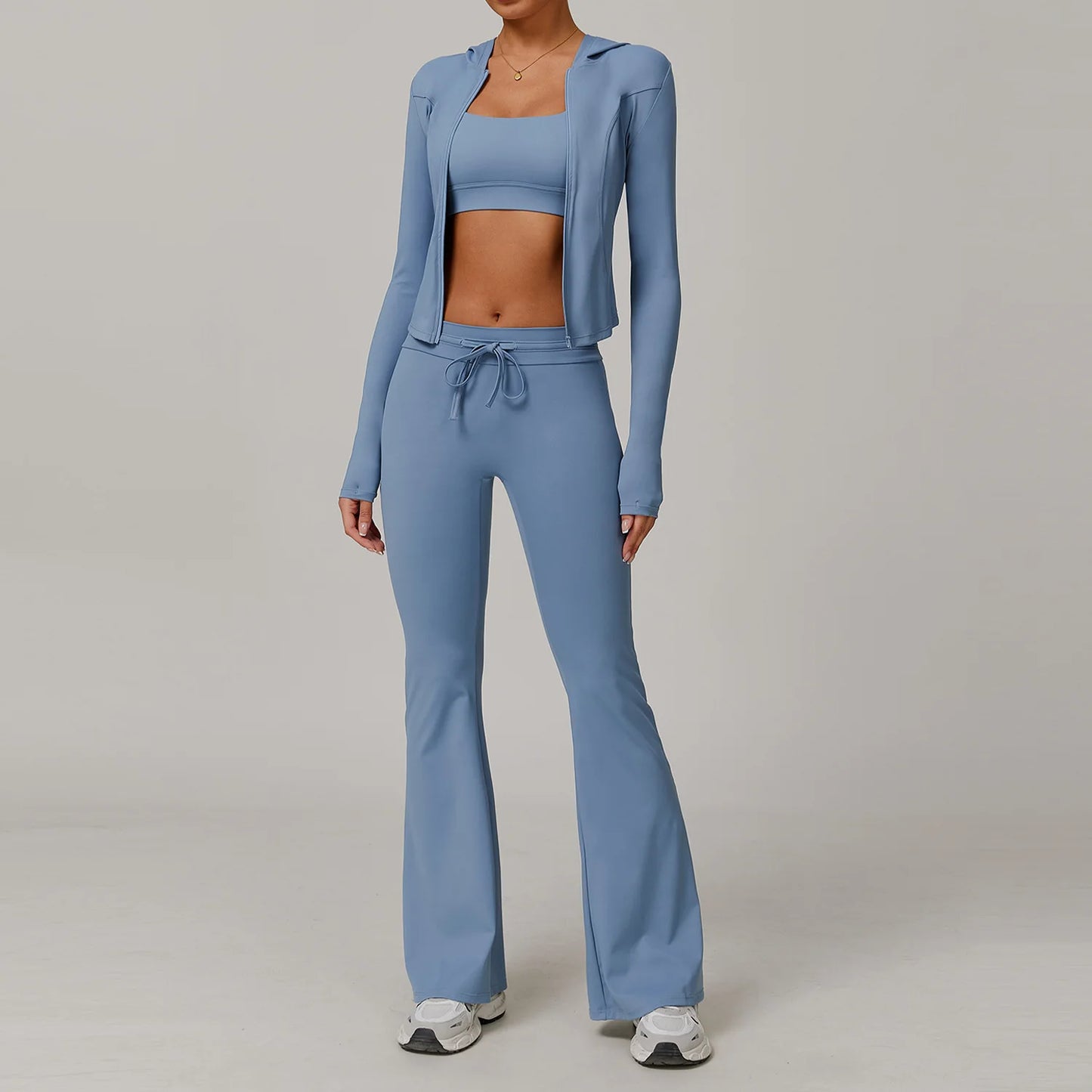 Yoga Suit 2PCS Sportswear Gym Sports Set Women Tracksuit Running