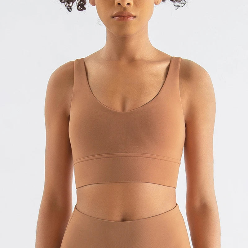 Nylon Yoga Bra Top
