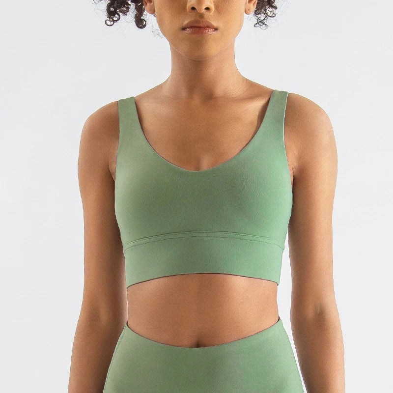 Nylon Yoga Bra Top