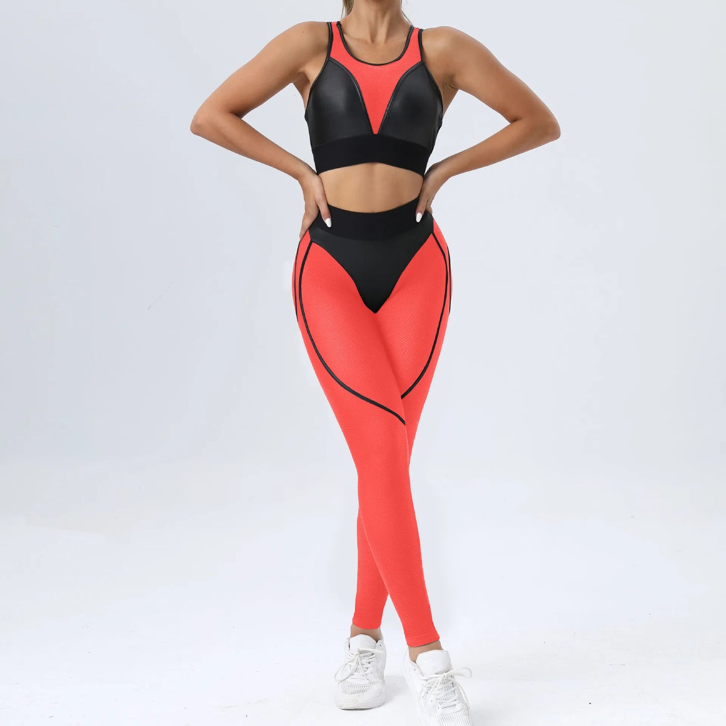 Fitness Sexy Sports Suit Women Yoga Set 2 Pieces