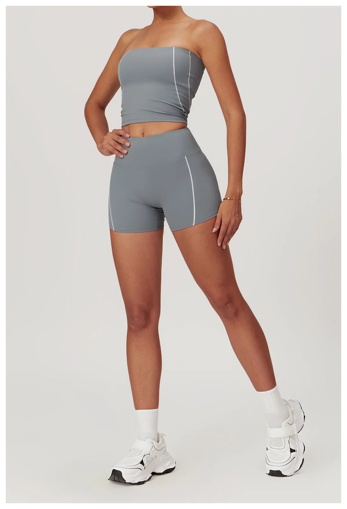 2PCS Yoga Set Women Clothes Workout Set Sportswear Gym Clothing
