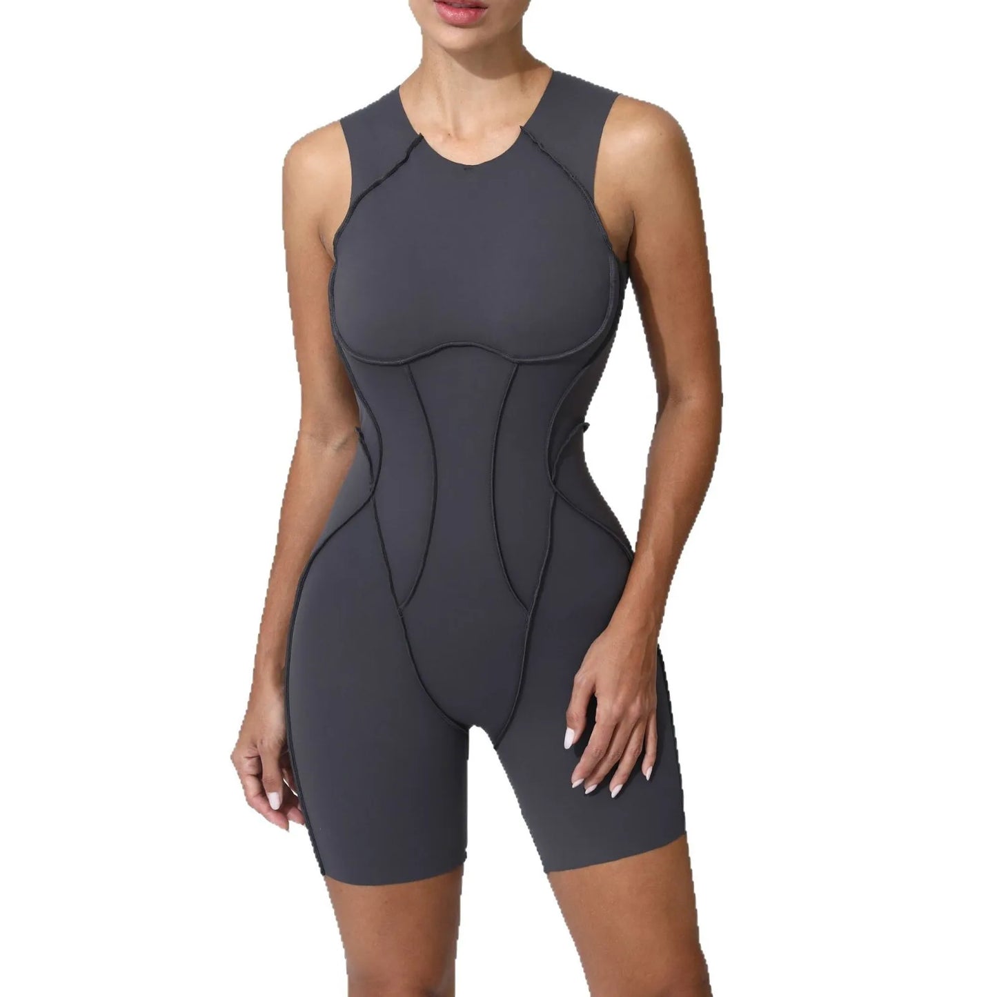 V Back Scrunch Sports Suit Women Gym