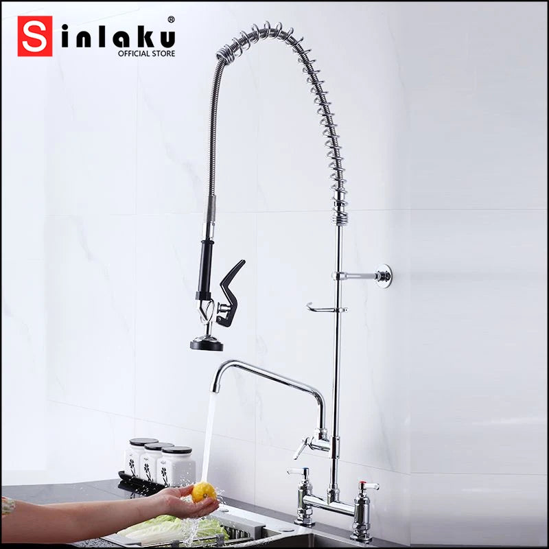 Commercial Style Kitchen Sink Faucet