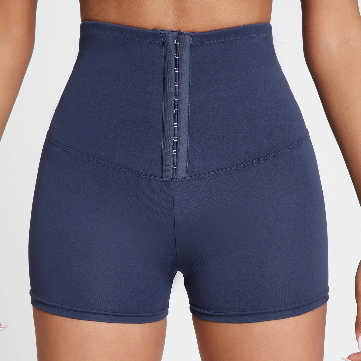 CHRLEISURE Women Breasted Yoga Shorts Sexy Butt Lift Fitness Shapewear Abdomen Tights Gym High Waist Stomach Cycling Shorts