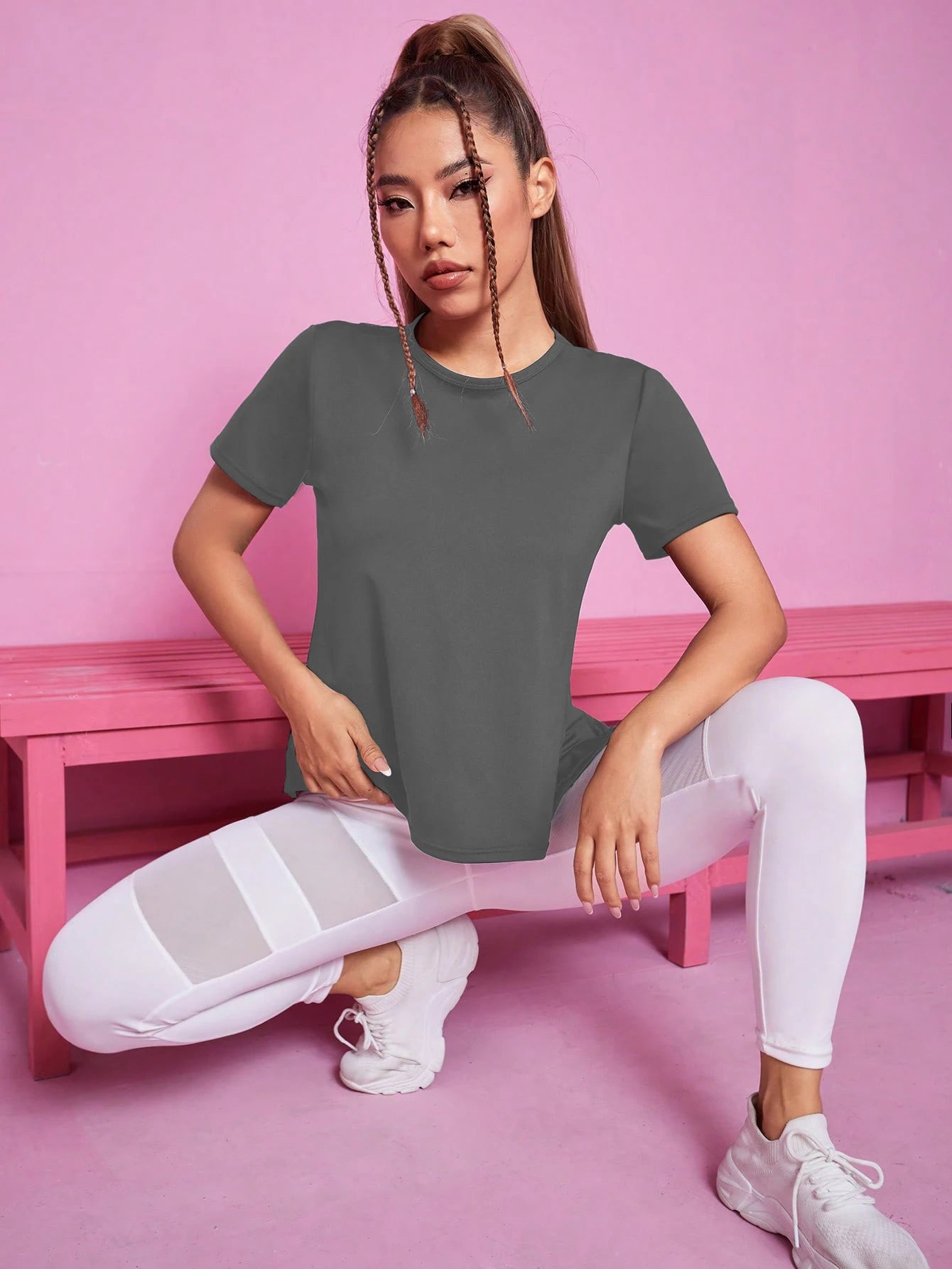 Seamless Yoga T-Shirt