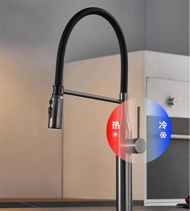 Gun Grey Kitchen Mixer Tap