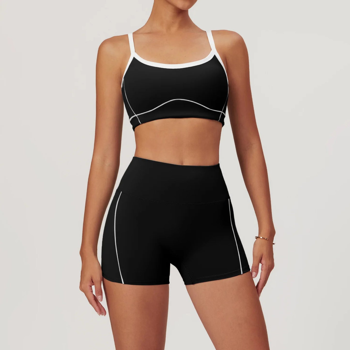 2PCS Yoga Set Women Clothes Workout Set Sportswear Gym Clothing