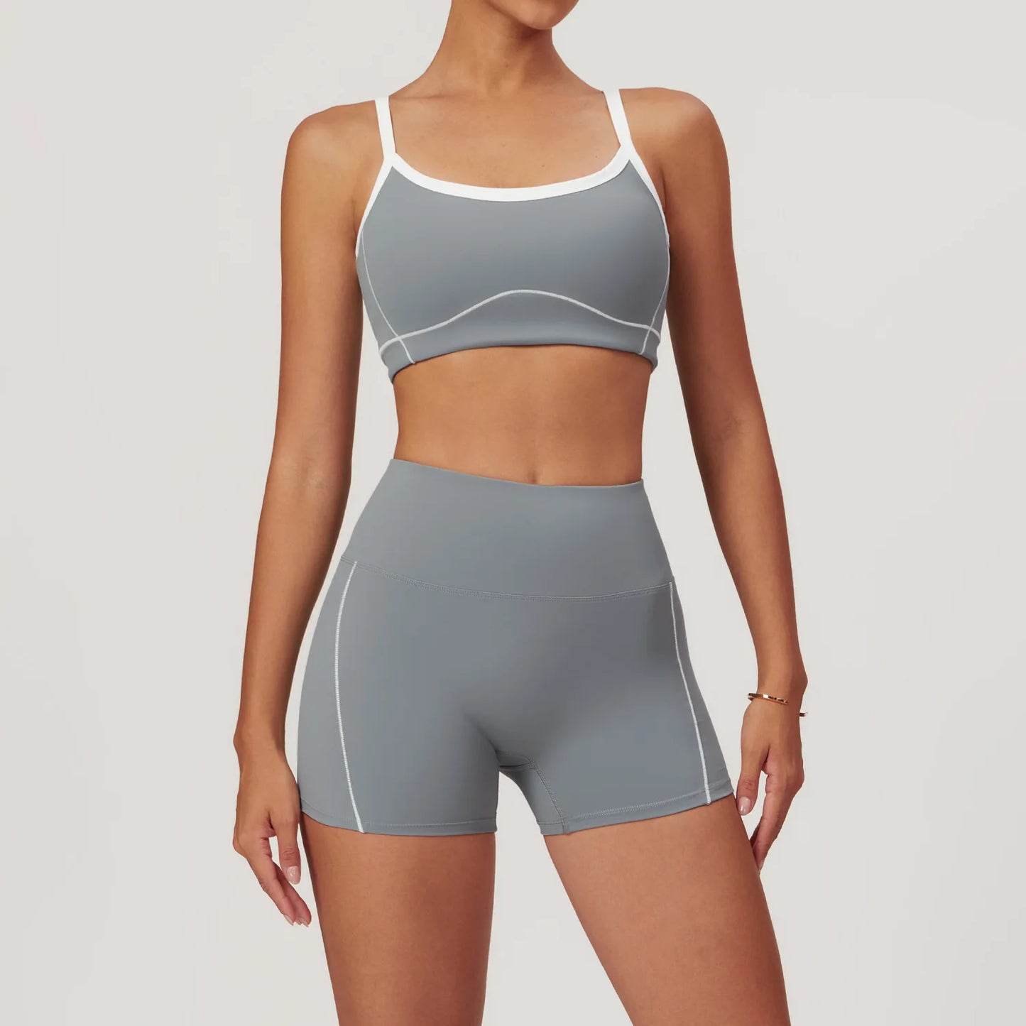 2PCS Yoga Set Women Clothes Workout Set Sportswear Gym Clothing