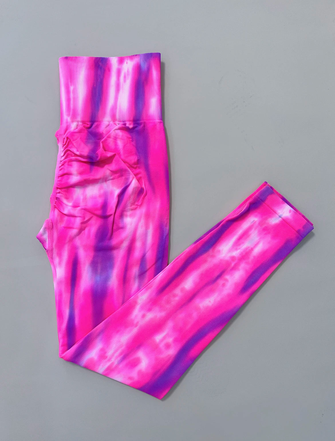 Tie Dye Seamless Athletic Yoga Pants