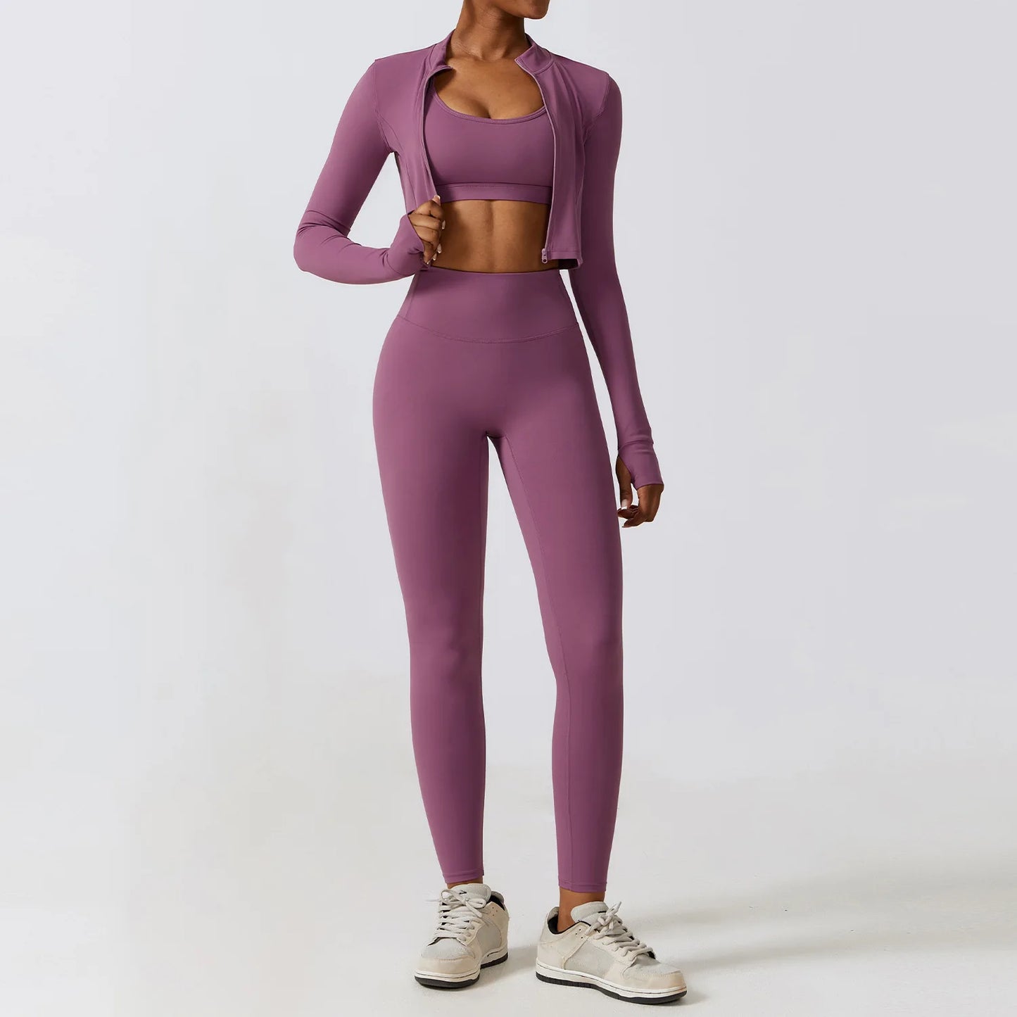 Women's Sportswear Yoga Set Workout Clothes Athletic