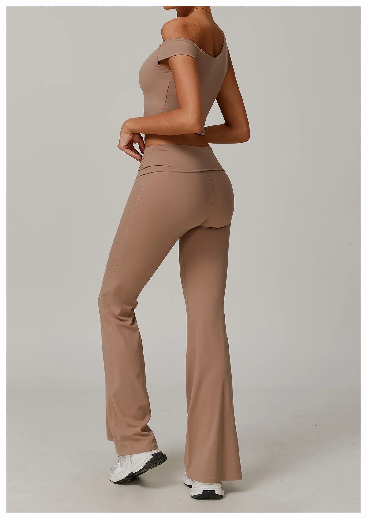 2 Piece Fitness Sportswear Gym Tracksuit High Waist Leggings