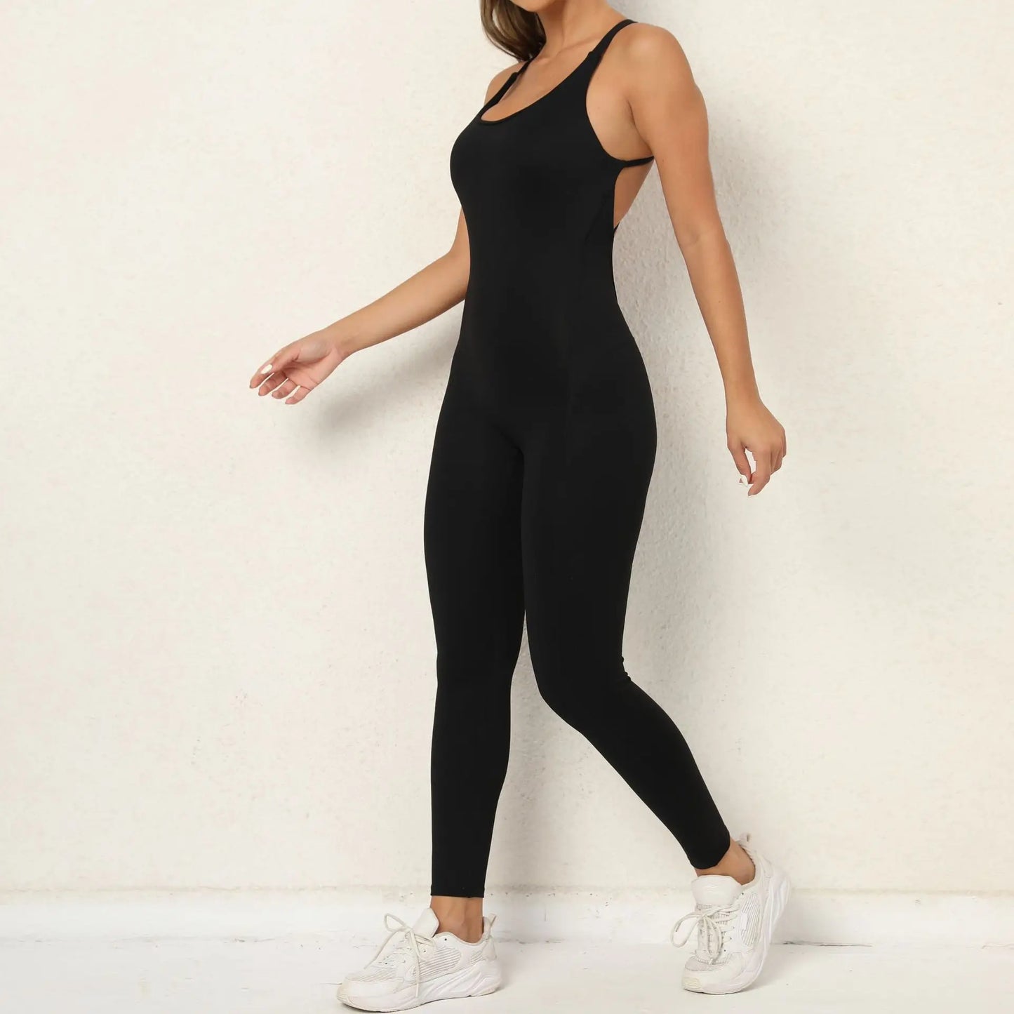 Jumpsuit Women Clothes Fitness Sporty