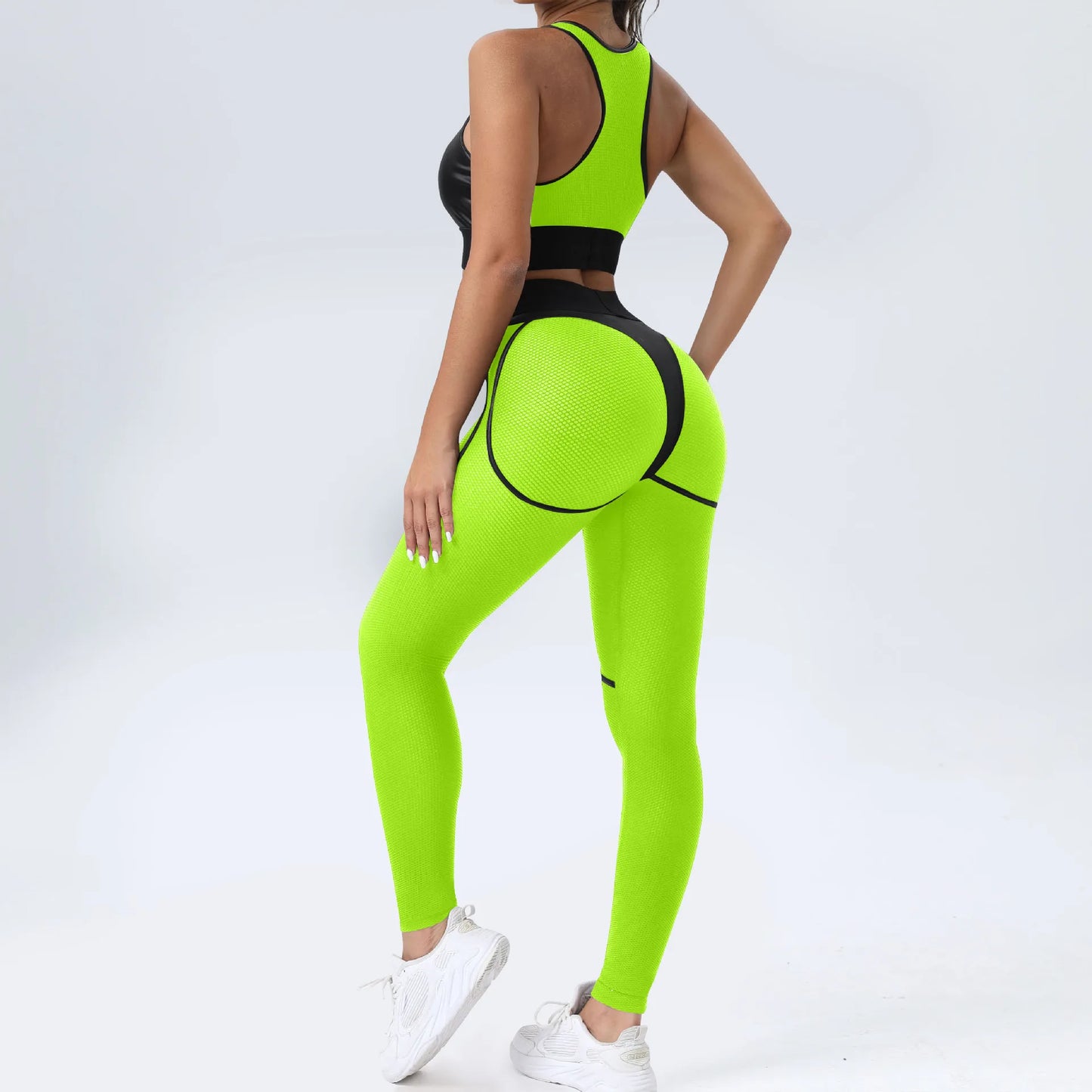 Fitness Sexy Sports Suit Women Yoga Set 2 Pieces
