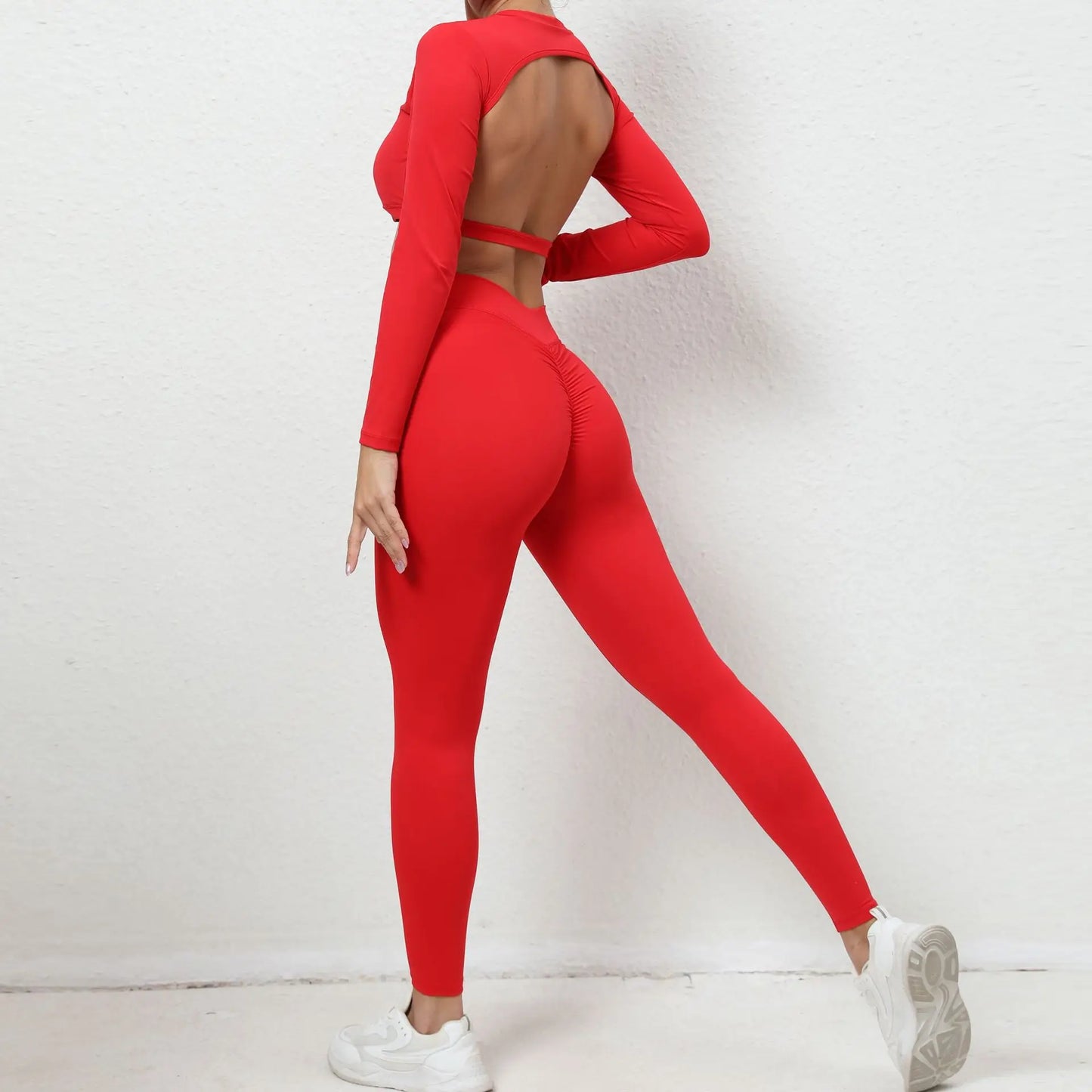2PCS Yoga Suit Sports Set Women Clothes Gym Set