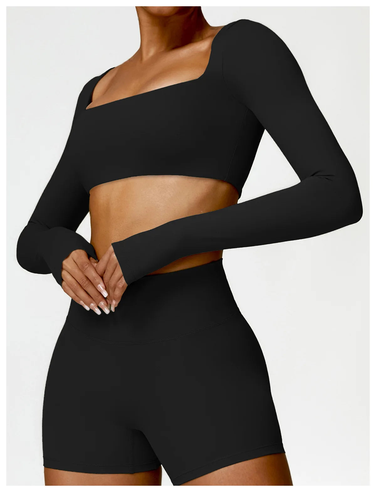 Casual Quick Dry Sports Crop Top