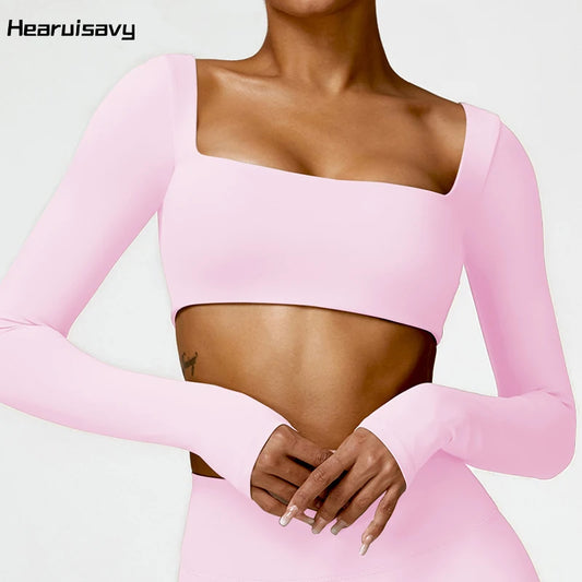 Casual Quick Dry Sports Crop Top