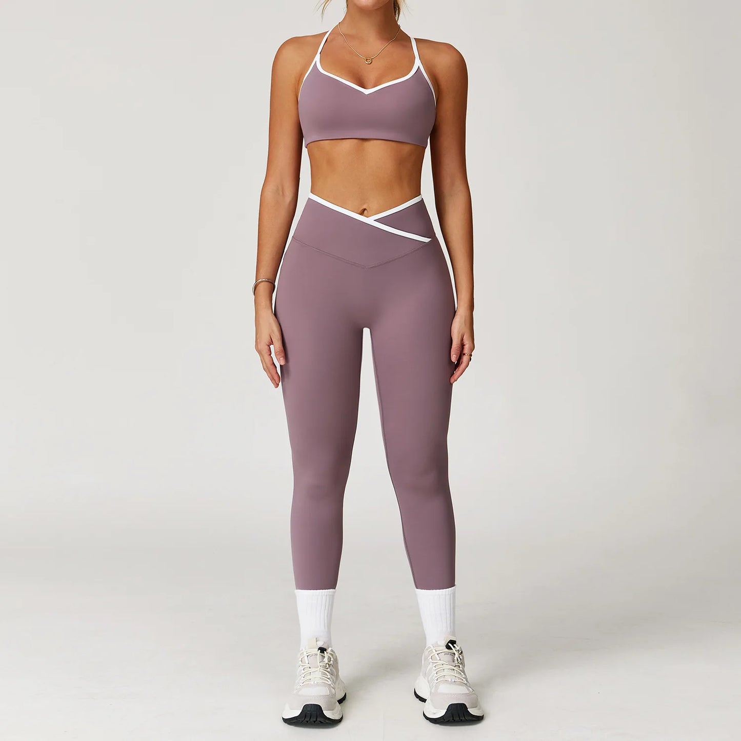 Yoga Set 2 Pieces Workout Tracksuit Sportswear