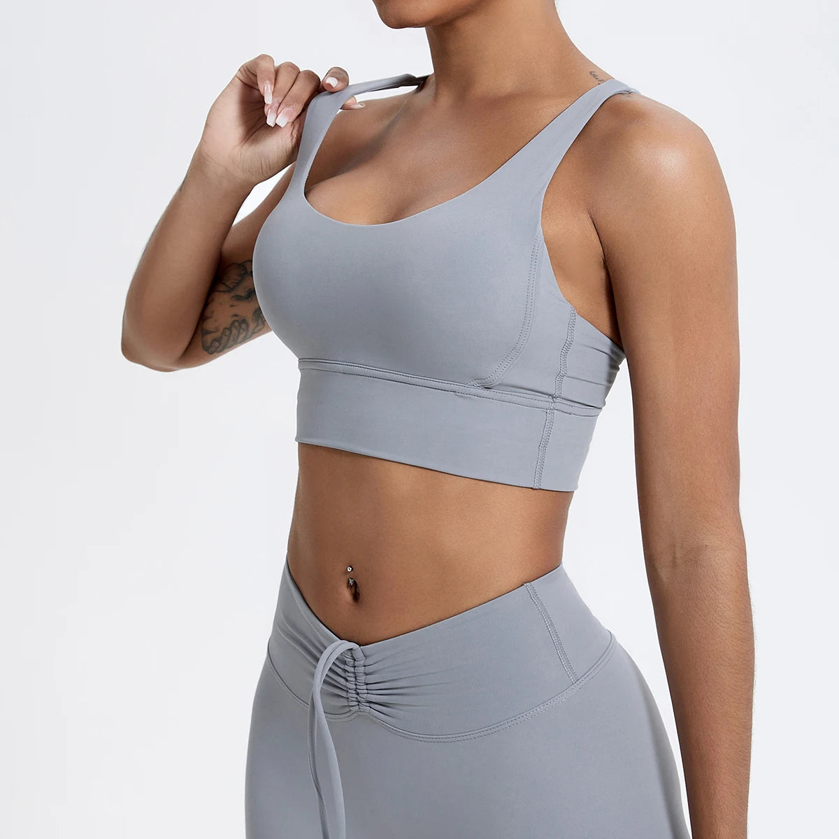 Push up Sports Bra Gym Top Women Yoga Clothing Cross Back Yoga Bra Women Running Fitness Crop Top Shockproof Workout Brassiere