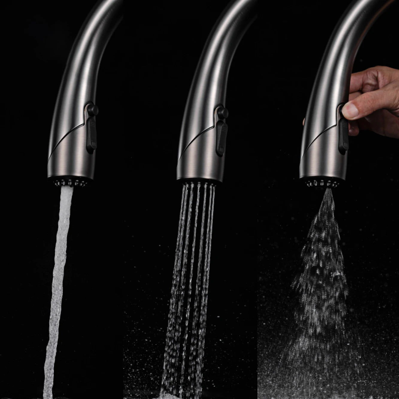 Touch kitchen faucet