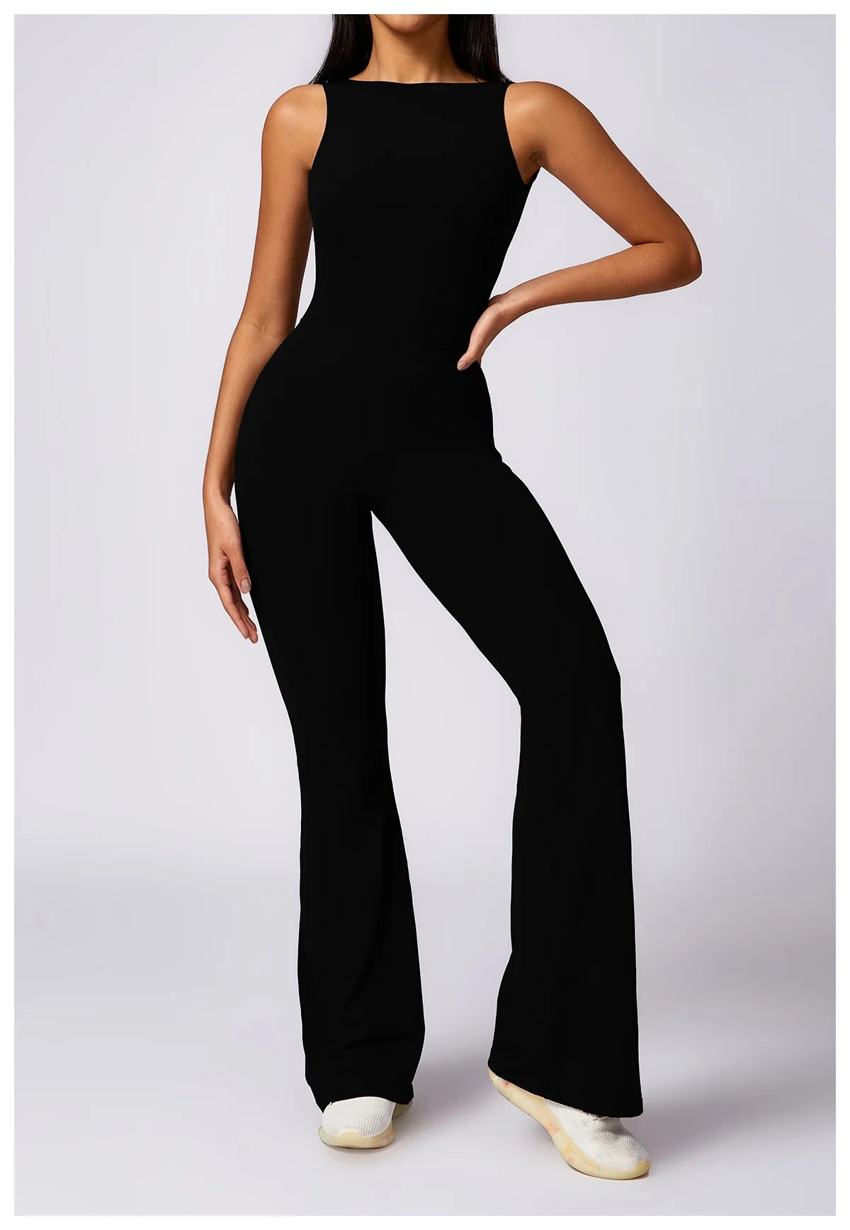 Scrunch Butt Jumpsuit Gym Set