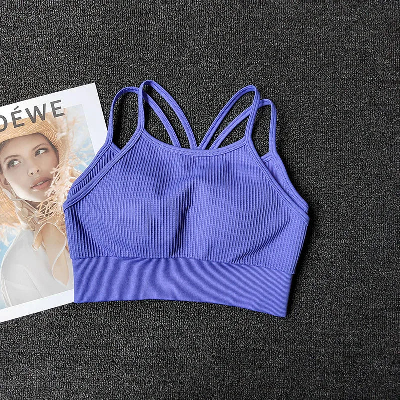 Women Sports Bra Seamless Beauty