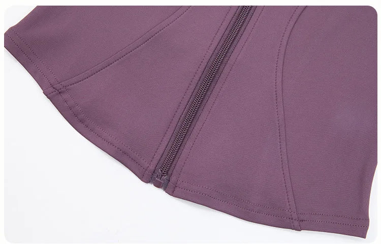 2PCS Yoga Set Workout Clothes Long Sleeve Jacket Gym Crop Top High Waist Leggings