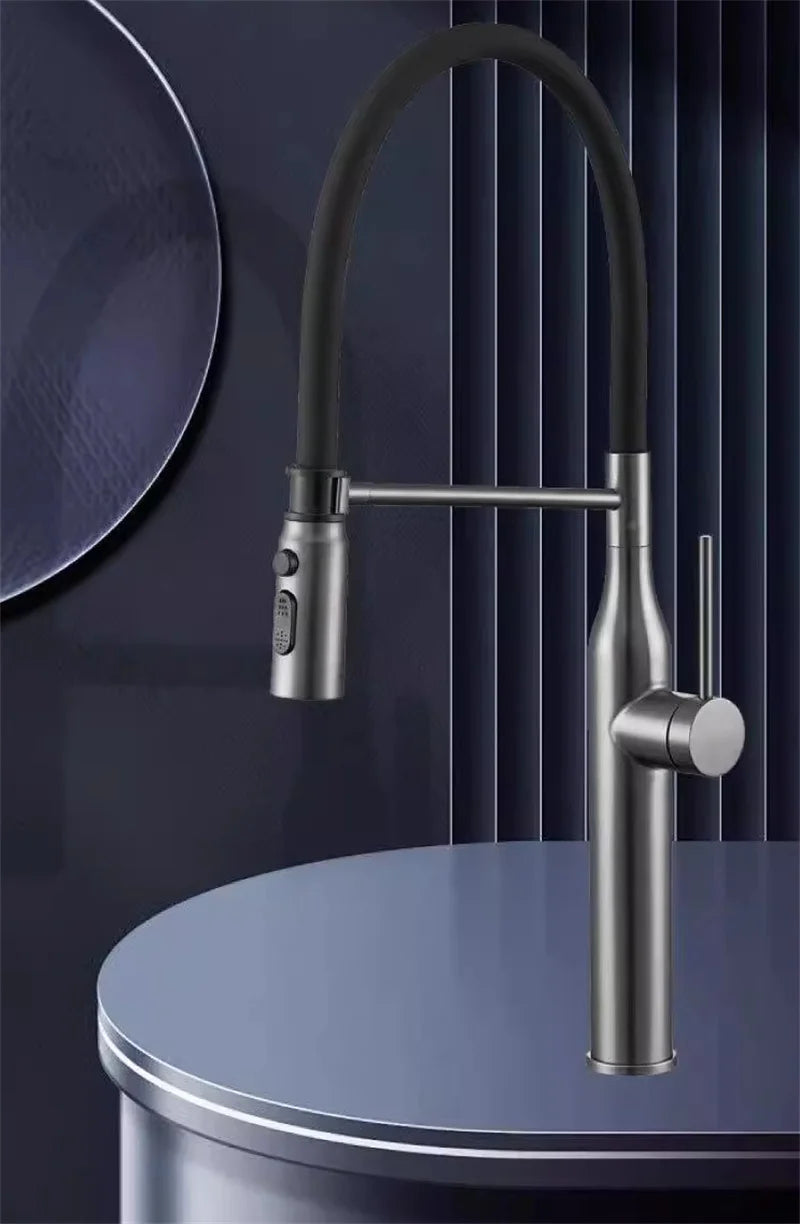 Gun Grey Kitchen Mixer Tap