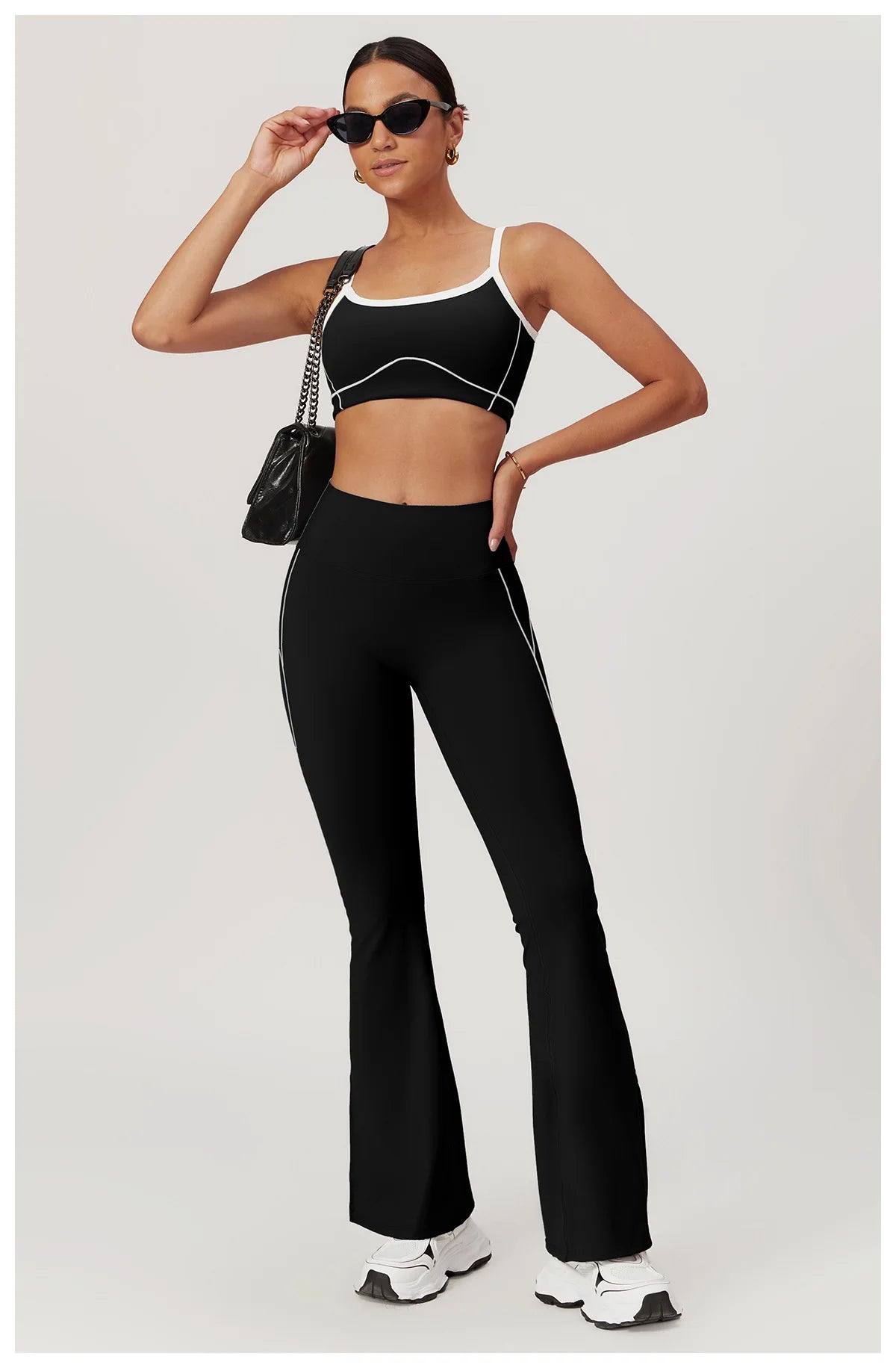 2PCS Yoga Set Women Clothes Workout Set Sportswear Gym Clothing