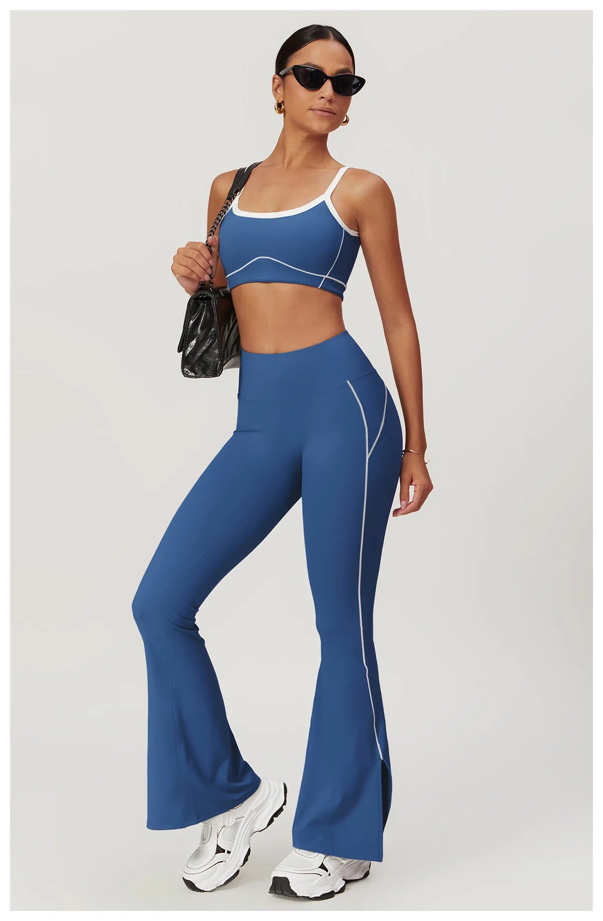 2PCS Yoga Set Women Clothes Workout Set Sportswear Gym Clothing