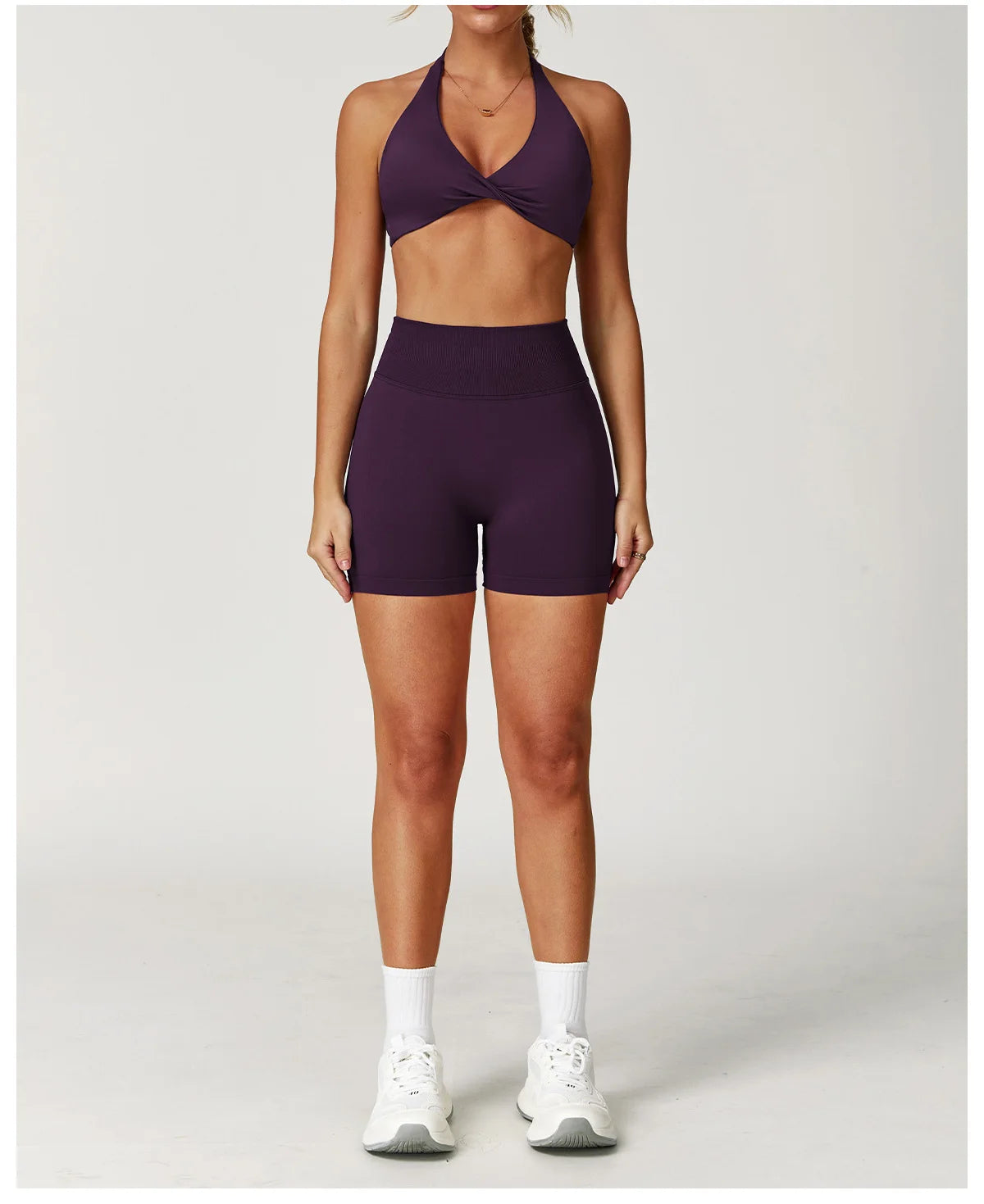 2PCS Yoga Suit Sports Set Women Gym Set