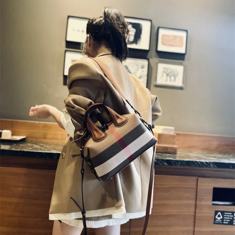 Luxury Brand Designer HandBag 2023 New Women Bag High Capacity Broadband Crossbody Bag Female Casual Fashion Trends Handbag