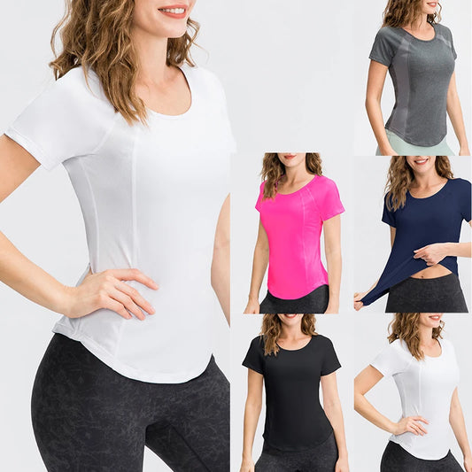 Women Yoga Tops Breathable Sport Fitness