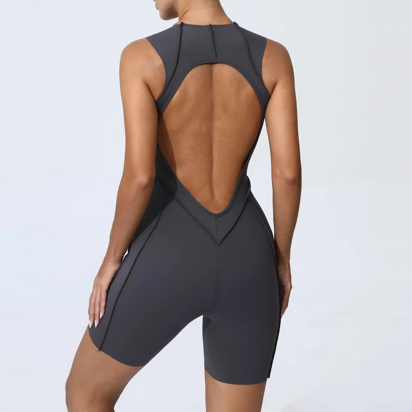 V Back Scrunch Sports Suit Women Gym