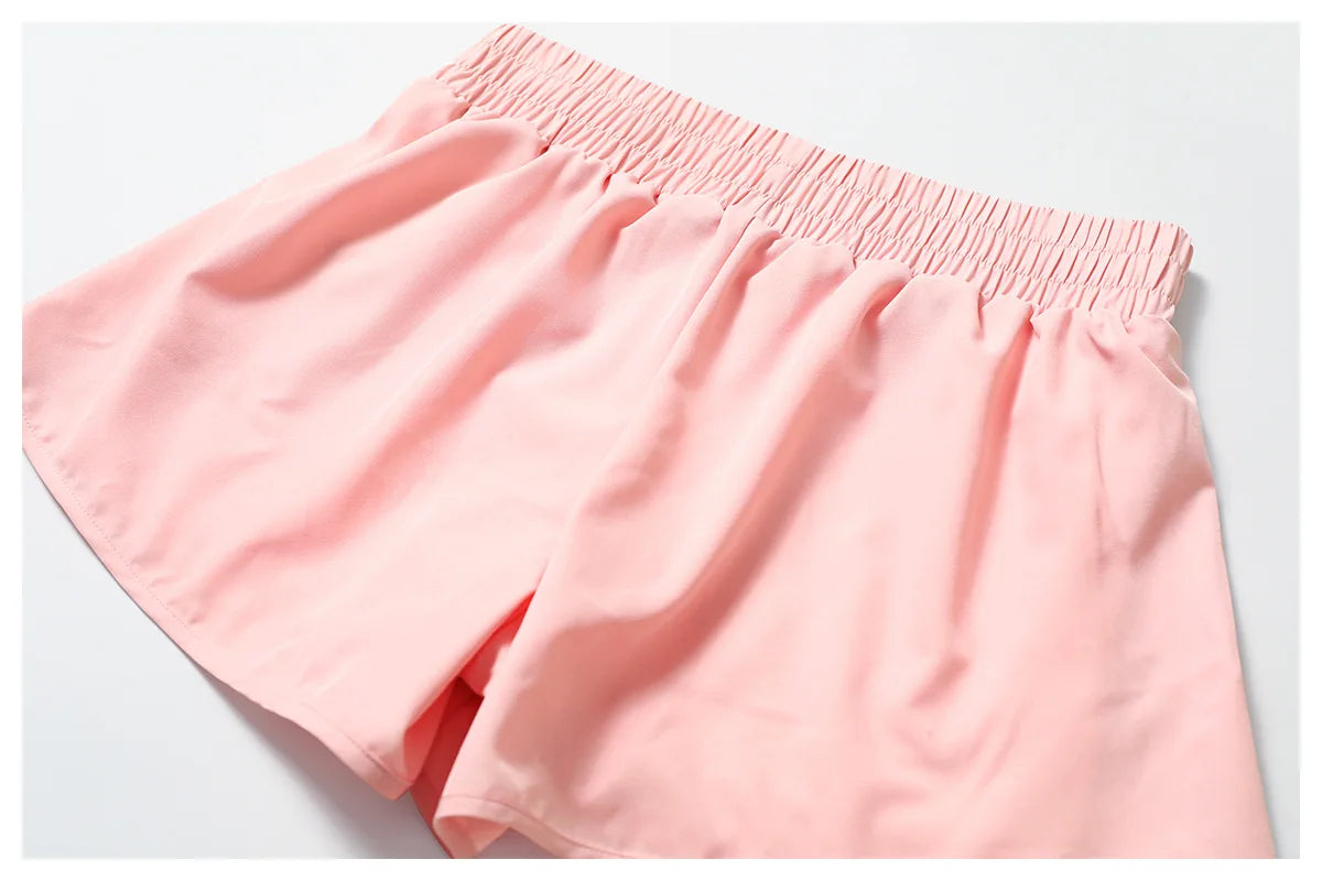 Yoga Shorts with pockets Women Fitness Elastic Cycling Running Workout Short Leggings Ladies Gym Sport Shorts Fitness Sportwear