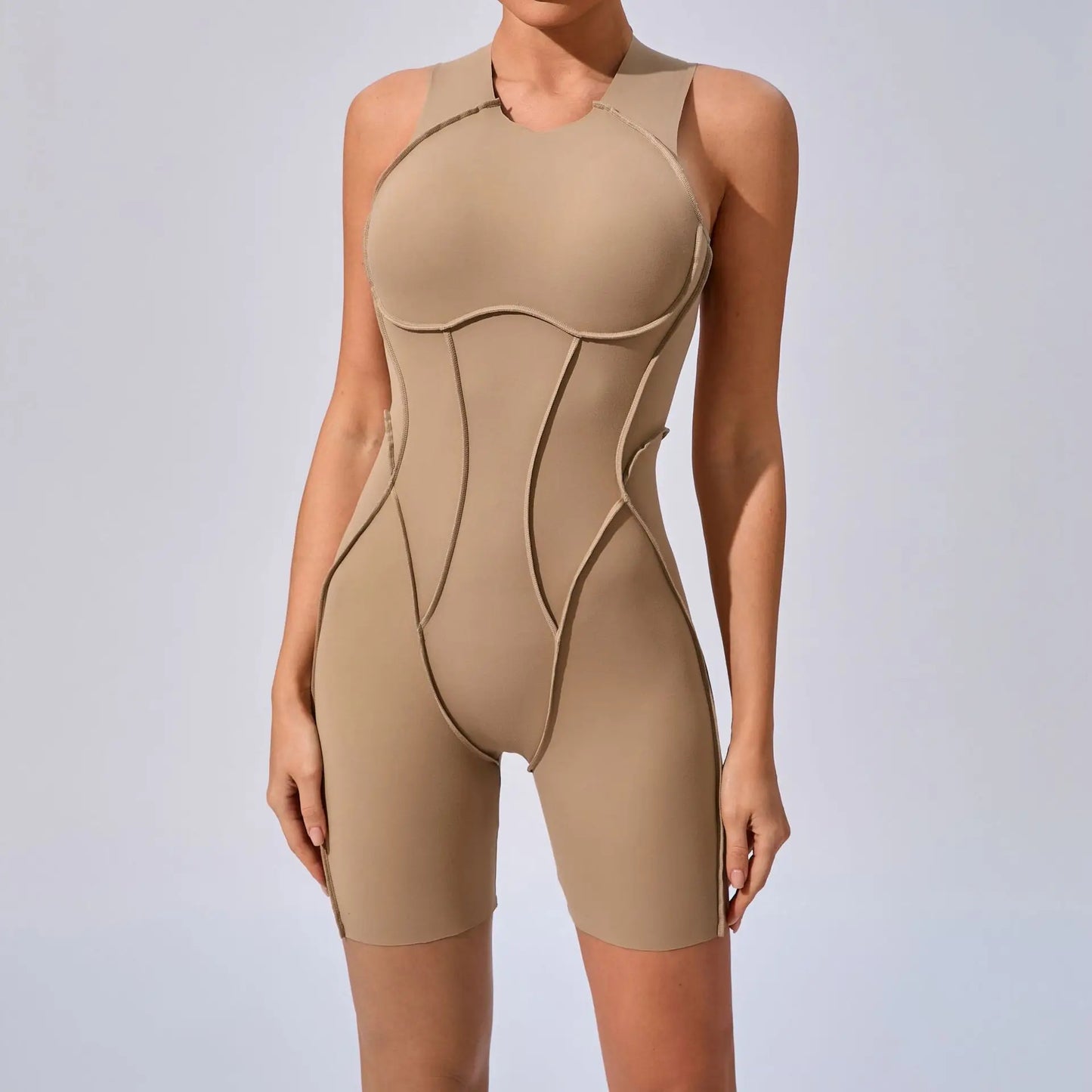 V Back Scrunch Sports Suit Women Gym