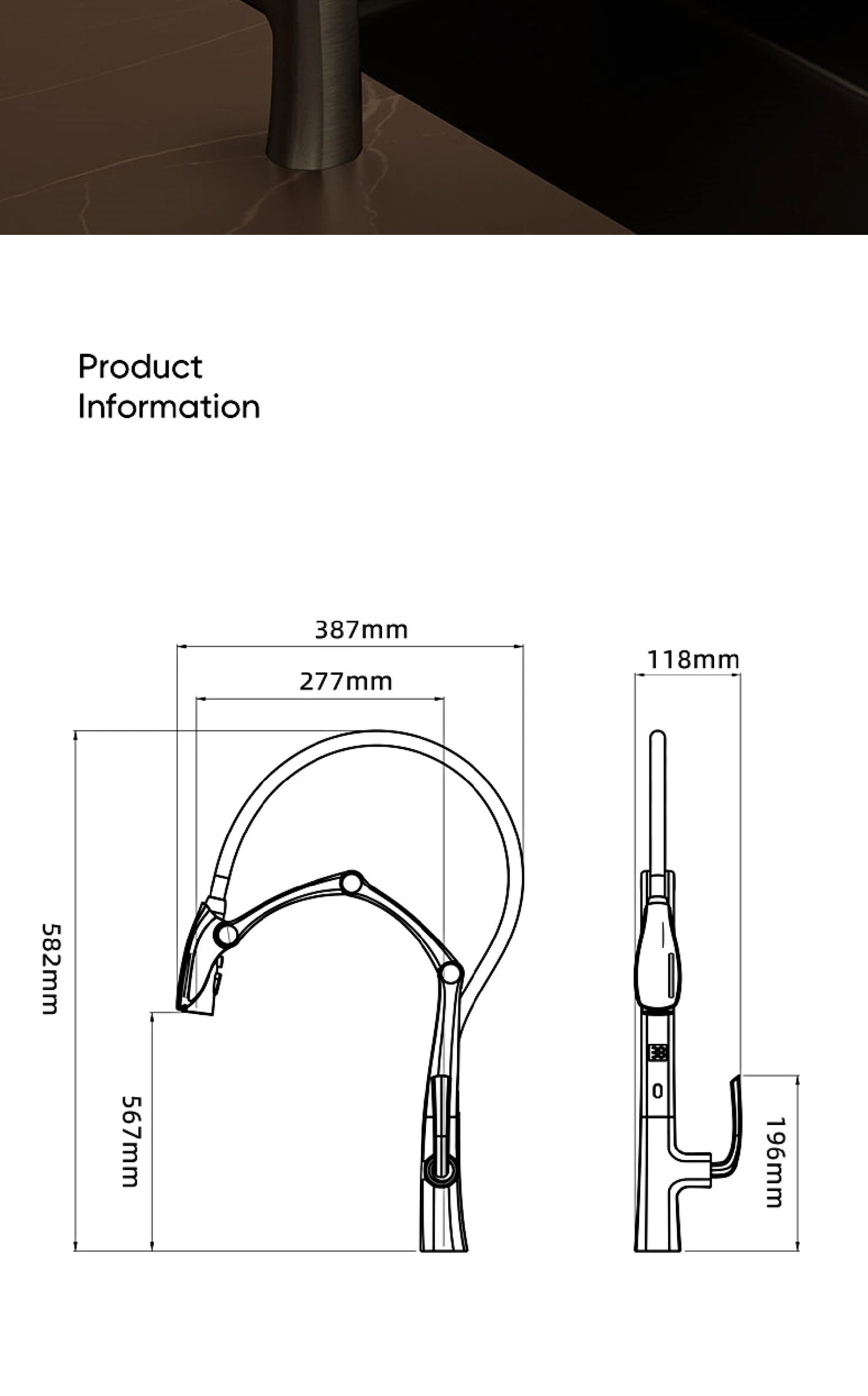 Digital display Intelligent Tap