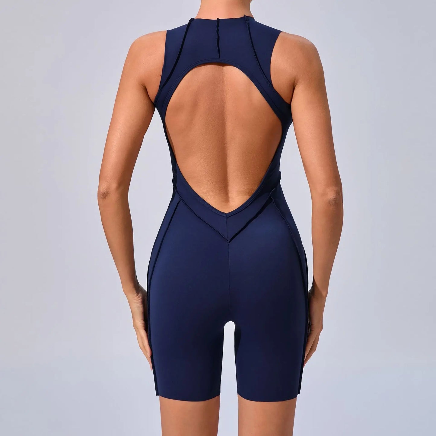 V Back Scrunch Sports Suit Women Gym